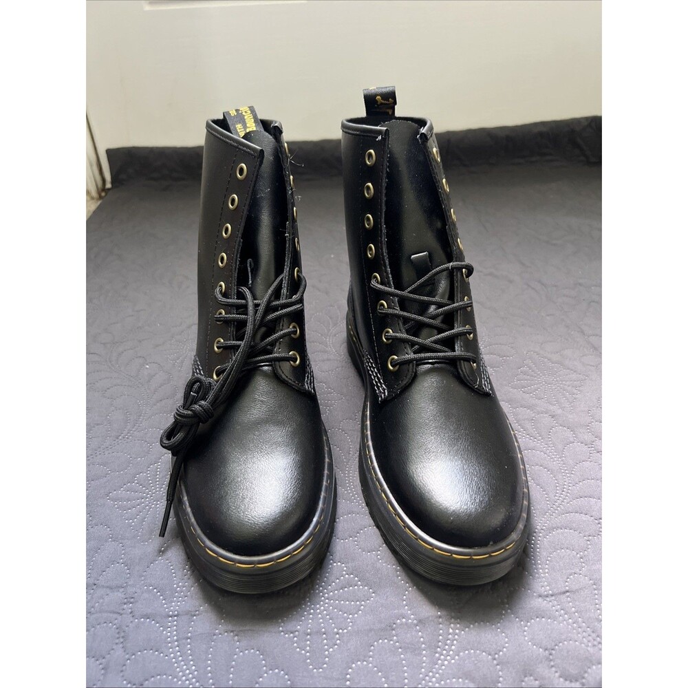 Dr. Doc Martens Zavala Black Combat Boots Men US 9 /Women US 10 NWOB Gorpcore